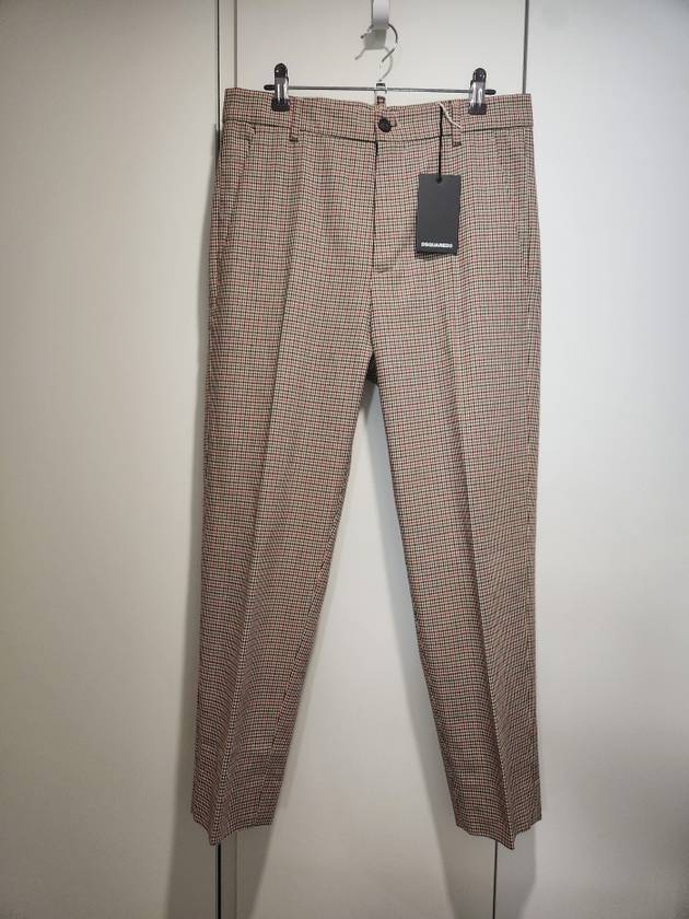 houndtooth check pants - DSQUARED2 - BALAAN 5