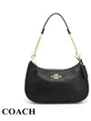 gold terry shoulder bag black - COACH - BALAAN 2