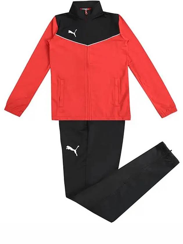 Individual Rise Training Tracksuit Red Black - PUMA - BALAAN 3