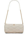 Tube Quilting Small Shoulder Bag Vintage White - SAINT LAURENT - BALAAN 1