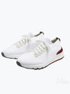 Knit Running Sneakers White - BRUNELLO CUCINELLI - BALAAN 2