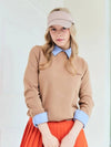 Shirt collar knit beige - BENECIA12 - BALAAN 3