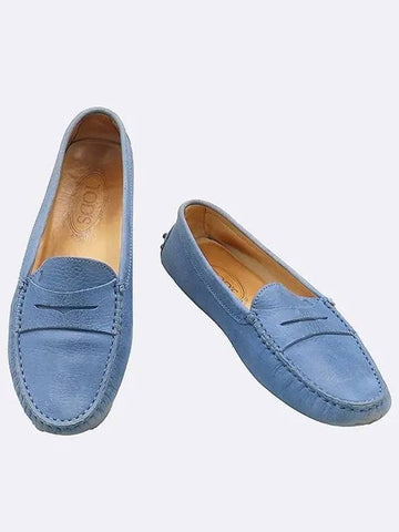 Smith Market Used Luxury Blue Loafers Women s Shoes - TOD'S - BALAAN 1