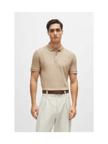 Pima cotton pique polo shirt regular fit 50468301 255 - BOSS - BALAAN 1