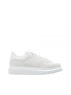 Round Toe Knitted Low Top Sneakers White - ALEXANDER MCQUEEN - BALAAN 2