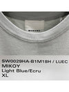 Mikoy Big Logo Cotton Sweatshirt Light Blue - ISABEL MARANT - BALAAN 7