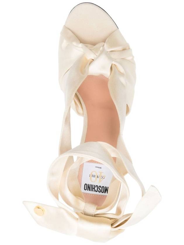 Moschino Sandals Beige - MOSCHINO - BALAAN 4