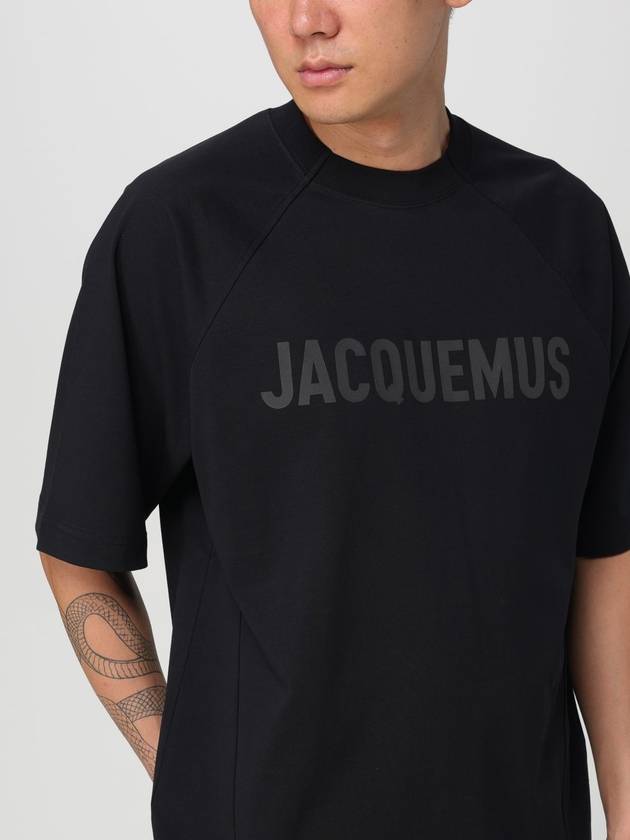 T-shirt di cotone Jacquemus con logo - JACQUEMUS - BALAAN 5