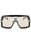 Eyewear Square Black Sunglasses - GUCCI - BALAAN 1