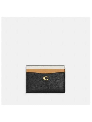 Essential Card Case in Color Block CZ144 B4M2 - COACH - BALAAN 1