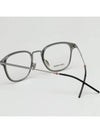 Glasses Frame 0232 R81 Matte Silver Square Metal - DIOR - BALAAN 4