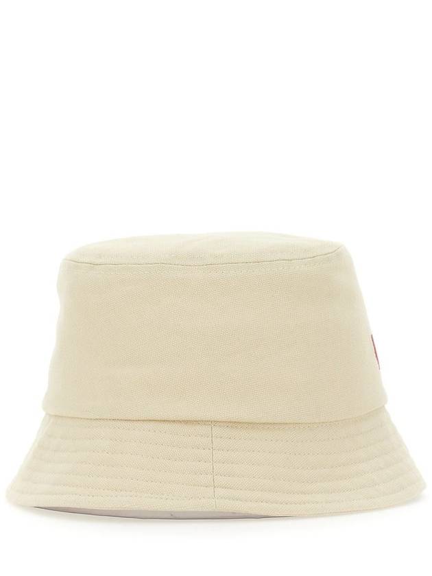 Haley Logo Bucket Hat Ivory - ISABEL MARANT - BALAAN 4