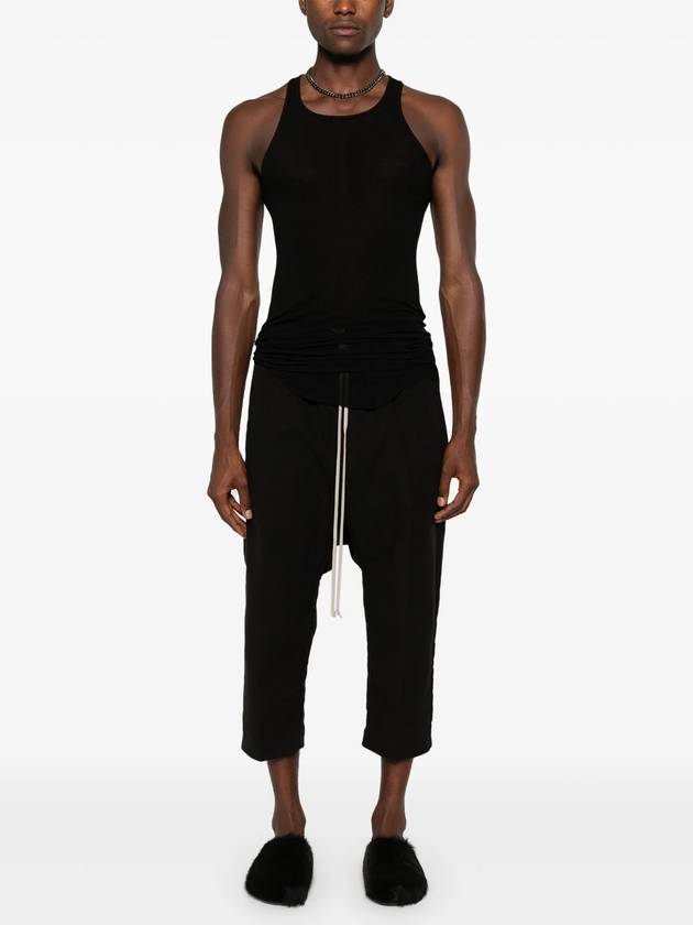 basic fine-ribbed tank top - RICK OWENS - BALAAN 2