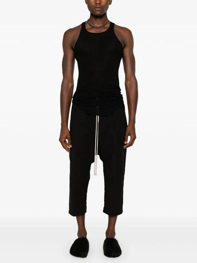 basic fine-ribbed tank top - RICK OWENS - BALAAN 2