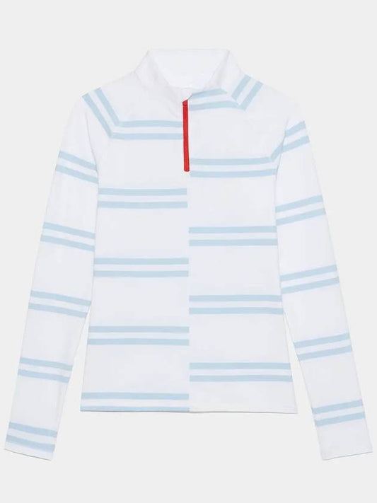 Golf OFFSET STRIPE QUARTER ZIP G4LS23K503 SNO Women's Offset Stripe Quarter Zip - G/FORE - BALAAN 2