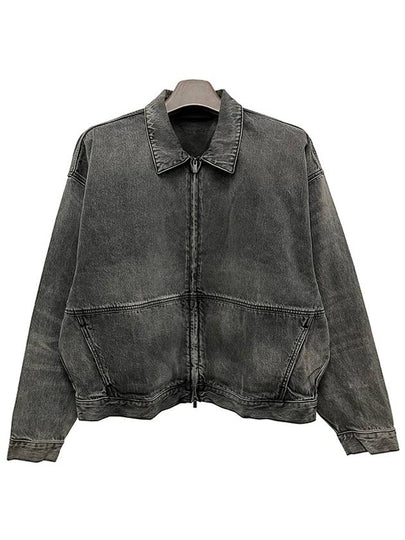 back logo denim trucker jacket vintage black 202BT244270F - FEAR OF GOD ESSENTIALS - BALAAN 2