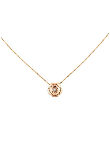 Extrait De Camelia 18K Necklace Pink Gold - CHANEL - BALAAN 1