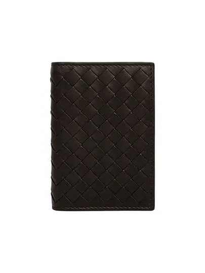 Intrecciato Card Wallet Dark Brown - BOTTEGA VENETA - BALAAN 2