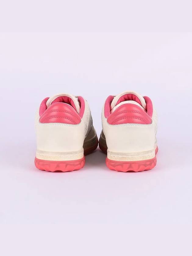 Mac80 Low-Top Sneakers Off White Pink - GUCCI - BALAAN 6