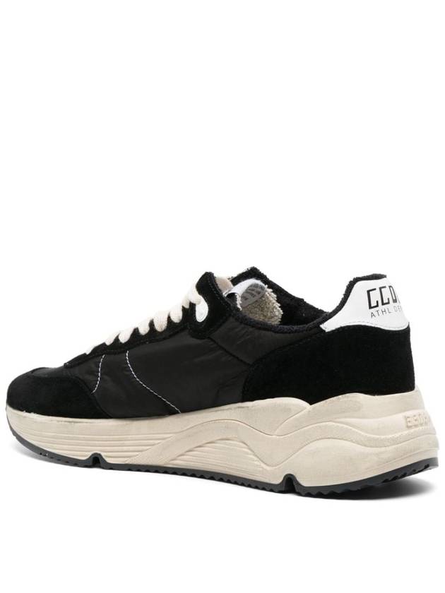 Men's Running Sole Low Top Sneakers Black - GOLDEN GOOSE - BALAAN 4