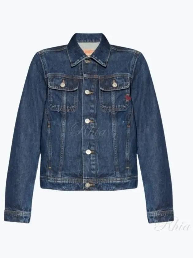 Women's De Bonny Denim Jacket Blue - DIESEL - BALAAN 2