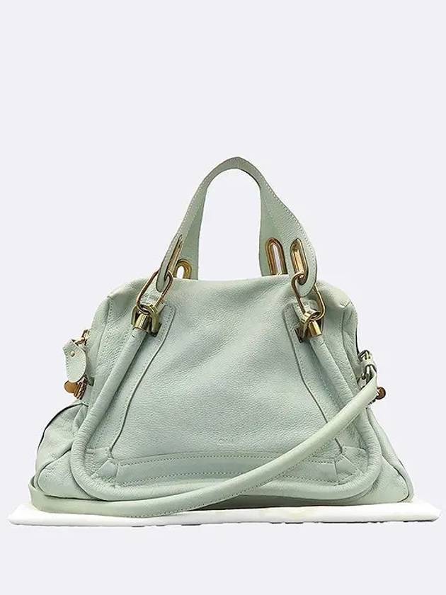 8HS891 Mint Leather Paraty M Tote Bag Shoulder Strap - CHLOE - BALAAN 1