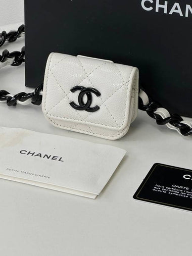 30s white iPod case belt bag 3VCHB24165 - CHANEL - BALAAN 1