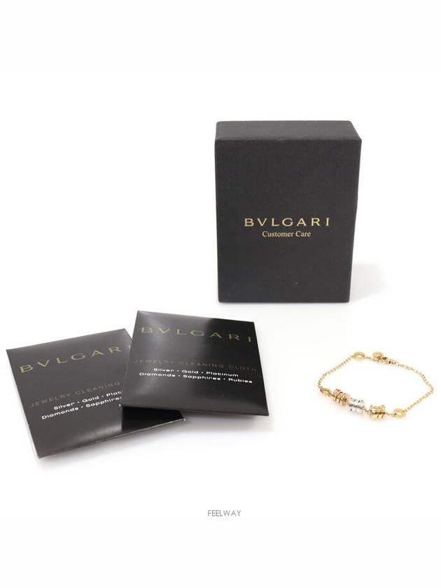 340668 18K Rose White Yellow 3 Colors Gold B Zero1 Women s Bracelet - BVLGARI - BALAAN 1