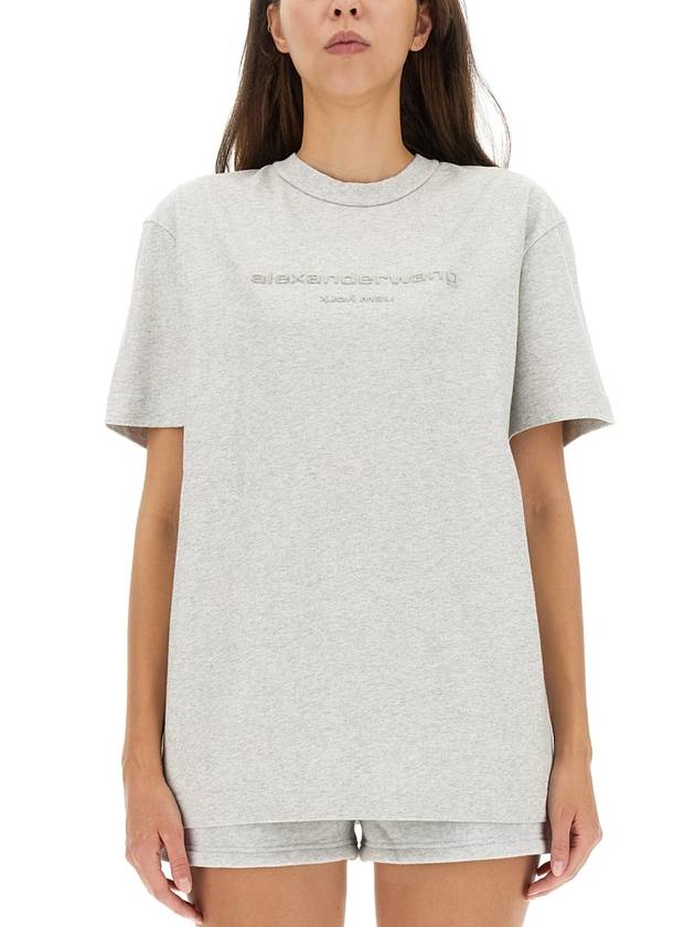 23 fw T-Shirt WITH Logo UCC3231640050 B0040441762 - ALEXANDER WANG - BALAAN 2