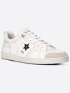 Star Leather Low Top Sneakers White - DIOR - BALAAN 3