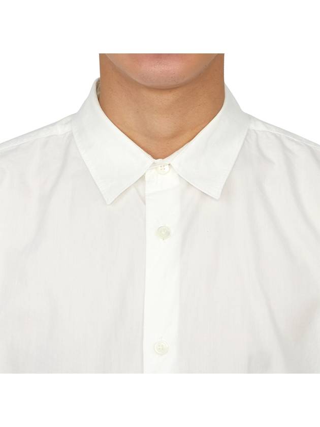 Long Sleeve Shirt M2242FW WHITE PEACHED CUPRO POPLIN - OUR LEGACY - BALAAN 6