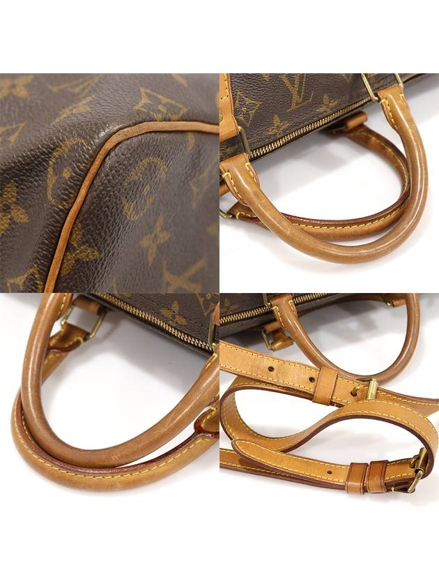 M40393 Monogram Canvas Speedy Bandouli re 40 2WAY - LOUIS VUITTON - BALAAN 5