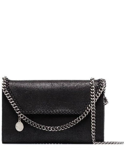 silver Falabella mini shoulder bag black - STELLA MCCARTNEY - BALAAN 2