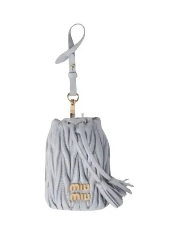 Matelasse Mini Bag Grey - MIU MIU - BALAAN 2