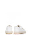 Downtown Nappa Leather Low Top Sneakers Ivory - PRADA - BALAAN 4