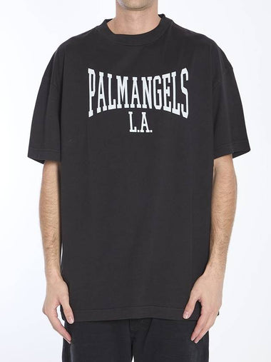 College t-shirt - PALM ANGELS - BALAAN 1