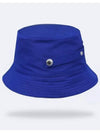 Lining Logo Bucket Hat Blue - ALEXANDER MCQUEEN - BALAAN.