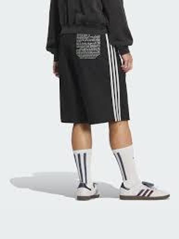 3 Stripe Bermuda Shorts Black - ADIDAS - BALAAN 3