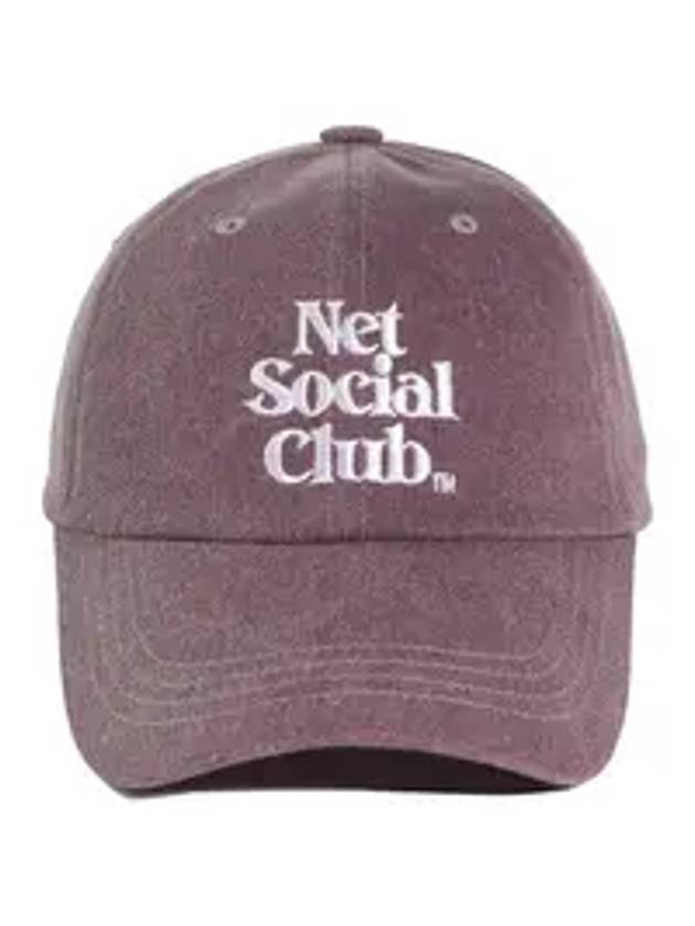 Stitch Ball Cap Plum Purple - NET SOCIAL CLUB - BALAAN 1