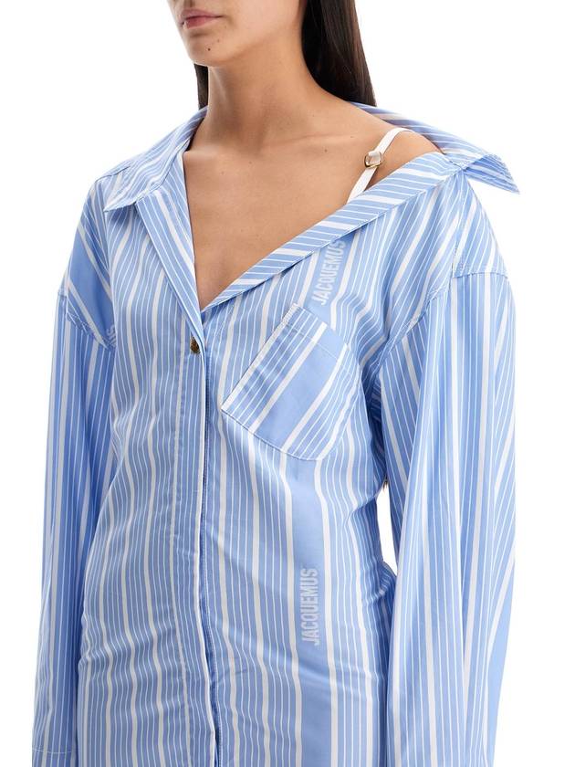 'la mini robe chemise' shirt dress - JACQUEMUS - BALAAN 4