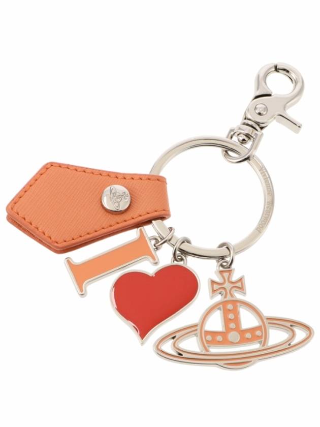 Polly I Love ORB Charm Key Holder Orange - VIVIENNE WESTWOOD - BALAAN 2