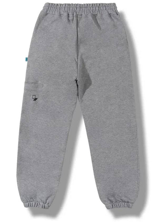 Unisex CHJGPT Snowy Sweat Jogger Pants Gray - CHANCE'S NOI - BALAAN 2