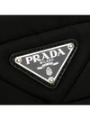 Triangle Logo Re-Nylon Padded Tote Bag Black - PRADA - BALAAN 6