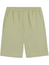 De Coeur Cotton Track Shorts Khaki - AMI - BALAAN 1