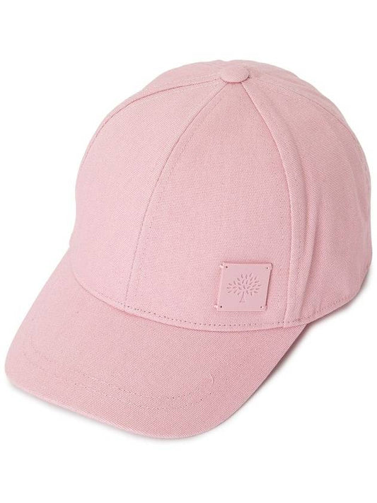 Solid Logo Patch Ball Cap Pink - MULBERRY - BALAAN 2