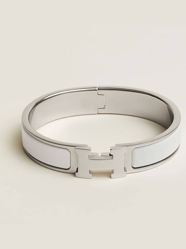 Clic H Bracelet Silver - HERMES - BALAAN 2