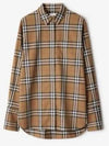 IVERY Check Cotton Women s Shirt 80843101 - BURBERRY - BALAAN 1