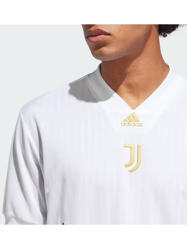 Juventus Icon Jersey Short Sleeve T-Shirt White - ADIDAS - BALAAN 6