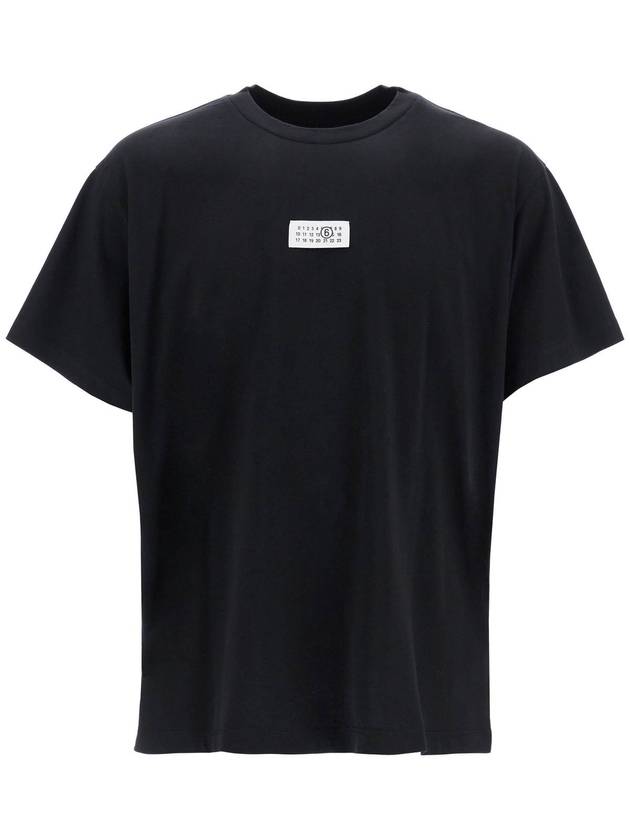 Cotton Short Sleeve T-Shirt Black - MAISON MARGIELA - BALAAN 2