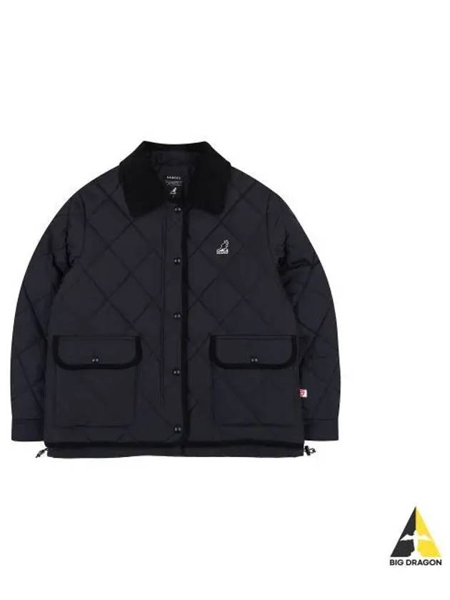 Women s Primaloft Quilted Jacket 8547 Black - KANGOL - BALAAN 1